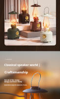 Lámpara De Aceite Retro Portátil Con Altavoz Bluetooth 2 En 1 Recargable Portátil Para Dormitorio Barra Externa Camping - details 3