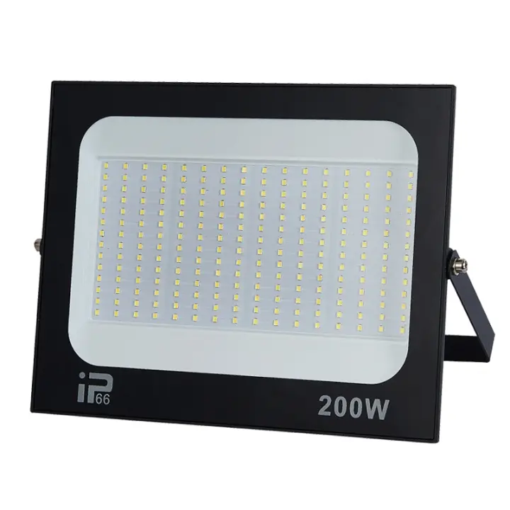 Lámpara De Inundación LED 200W Para Exteriores Con Vidrio Templado Luz De Proyector LED IP66 Impermeable Para Jardín Y Garage 220V - 1