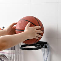 Estante De Deportes Para Pared Montado Almacenamiento De Baloncesto Y Fútbol Soporte Espacioso Para Bolas Decoración Para Sala De Estar - details 3