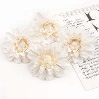 1/3/5Pcs Flores Artificiales De Seda Rosa Gran Tamaño Para Decoración De Hogar Bodas Accesorios De Coronas De Novia - details 10