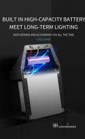 Lámpara De Pared Solar Potente Con Sensor De Movimiento LED 3 Modos De Iluminación Para Jardín Porche Calle Camino Farol Solar - details 6