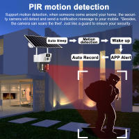 Cámara Solar 4G Con Doble Lente Y Visión Nocturna HD 8MP IP CCTV Vigilancia PTZ Detección De Humano Alarma Impermeable - details 13