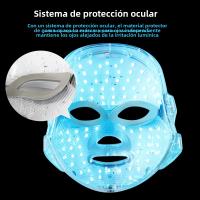 Máscara Facial LED USB Carga 7 Colores Terapia Fotónica Belleza Anti-Edad Rejuvenecimiento Piel Levantamiento Blanqueamiento Cuidado De La Piel - details 10