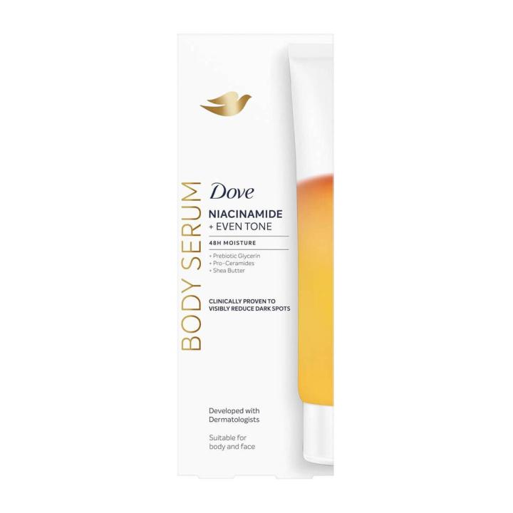 Dove niacinamida + tono uniforme sérum corporal 200ml — oferta en Miravia