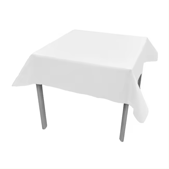 MONOUSO | Mantel Novotex No Tejido Blanco 1,2x1,2m (150 Uds) - 1