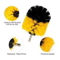 Set De 3 Accesorios De Cepillo Para Taladro Limpieza De Baño Ducha Azulejos Piso Con Broca De Microfibra Para Escobillas De Limpieza - details 8