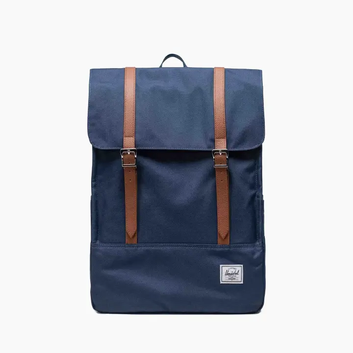 Sabas Shop Mochila Herschel Survey Azul para Hombre - Correa Acolchada - Funda Interna - Cierre Magnético - 1