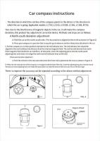 Compas Multifuncional Portátil De Precisión Alta Para Exterior Carro Barco Moto Bicicleta Dispositivo De Navegación Universal - details 0