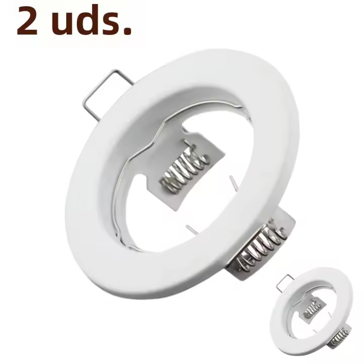 2/10 Pcs Luz De Punto De Venta LED Recogida En Hierro Y Metal Para Techo Instalación GU10 MR16 Downlight Para Sala De Estar Dormitorio Hotel - 1