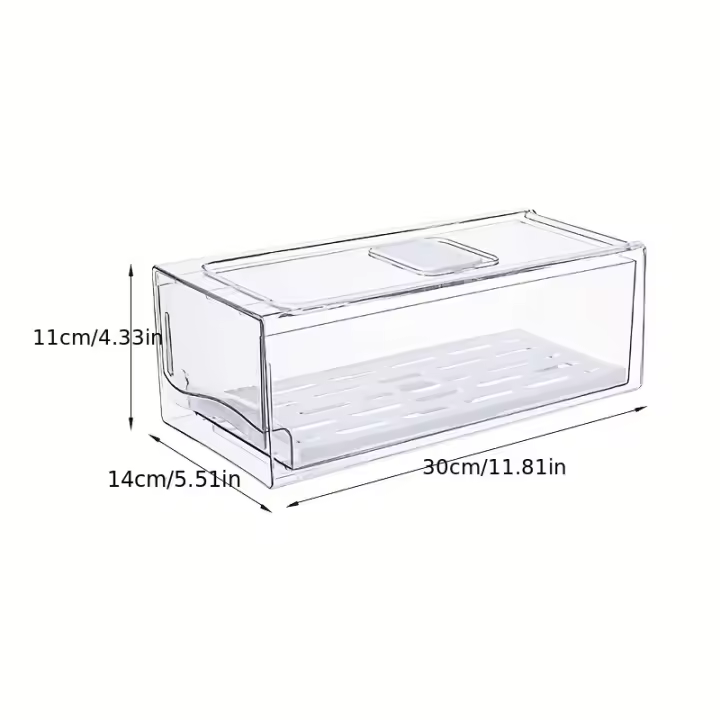 Caja De Alimentación Fresh-Keeping Para Huevo Y Carne Caja De Alimentación Moderna PET + PE - 1