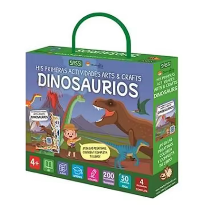 Maletín Primeras Actividades Arts & Crafts Dinosaurios 14138 MANOLITO - 1