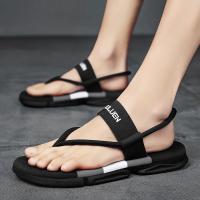 Zapatillas De Verano Para Hombre Con Cubierta Del Tobillo Antideslizantes Sandalias De Playa Zapatillas Hombre Material Superior De Lino Estilo Casual Suave Y Cómodo - details 3