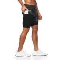 Shorts Deportivos Para Hombre 2 En 1 Running Bottoms De Playa Fitness Entrenamiento Verano Shorts De Correr - details 5