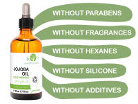 Aceite de Jojoba Puro 100% BIO Orgánico Prensado en Frio Natural Vegano Hidratante para Cabello, Cara, Cuticulas, Cuerpo y Uñas Jojoba Oil Sin Hexano- B.O.T Cosmetic & Wellness - details 7