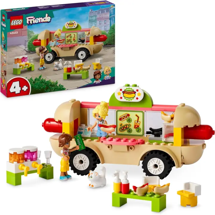 Lego Friends camión de perritos calientes Lego Friends 42633 - 1