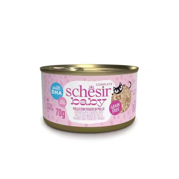 Schesir Baby Filetes de Hígado de Pollo en Caldo 70 gr - 1