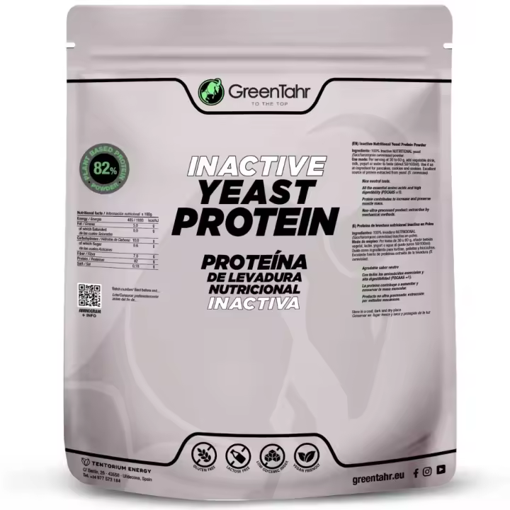 Green Tahr Proteína Vegana Levadura Nutricional 750g, Alto Contenido en Proteína, Sin Lactosa, Sin Gluten - 1