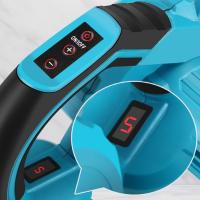 Soplador de hojas y aspirador inalámbrico 2 en 1, 21V, 500W, 20000RPM, Pantalla de potencia, 5 niveles de ajuste, Secador de pelo portátil recargable Pequeño para batería Makita de 18V (sin batería ni cargadores) - details 4