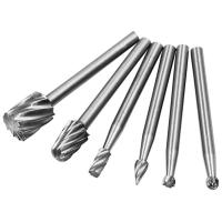 Set De 6 Piezas De Brocas Para Herramienta Rotativa 3.1mm Tornillo Router Para Grabado En Madera Y Metal Herramienta Dremel - details 1