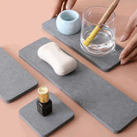 Alfombra De Diatomeas Para El Hogar Absorbedora De Agua Resistente Al Calor Tela De La Tierra De Diatomeas Para Fregadero De Cocina Tapete No Eslipiente Secado Rápido - details 8