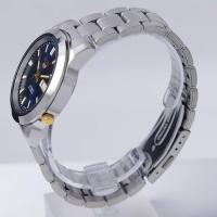 Seiko Watches Reloj Automático Hombre Seiko 5 SNKK11J1 38mm Hecho en Japón Dial Azul Correa de Acero - details 3