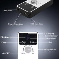 Nueva Máquina De Uñas Eléctrica Profesional 45000RPM Recargable Accesorios De Uñas Pulidora De Esmalte De Gel Bajo Ruido Color Blanco / Negro - details 3