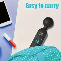 Masajeador Eléctrico Portátil Sin Cable Para Cuello Hombros Corporal Espalda 72 Variaciones Silencioso Impermeable Y Flexible Para Mujeres Y Hombres - details 4