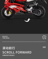 Moto De Escala 1:18 Yamaha R6 En Aleación Juguetes De Coche De Carreras Para Niños Regalo Para Niños Modelo De Motocicleta Deportiva Colección - details 8