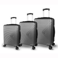 DreamTravel Juego de Maletas a Rayas (20"+24"+28") - ABS Liviano con Ruedas 360° Silenciosas, 7 Colores Vibrantes ¡Perfecto para Viajes Familiares y Aventuras! - details 3