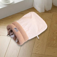 Bolsa De Dormir Para Gato Suave Y Cálida Cama De Gato Divertida Con Tunnel Nido Cómodo Para Perros Y Gatos De 5-8kg Accesorios Para Mascotas - details 4