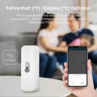 Sensor De Temperatura Y Humedad Bluetooth Tuya Mini Control Remoto Por App Compatible Con Alexa Y Google Assistant Sensor Thermometer Hygrometer Para El Hogar - details 8