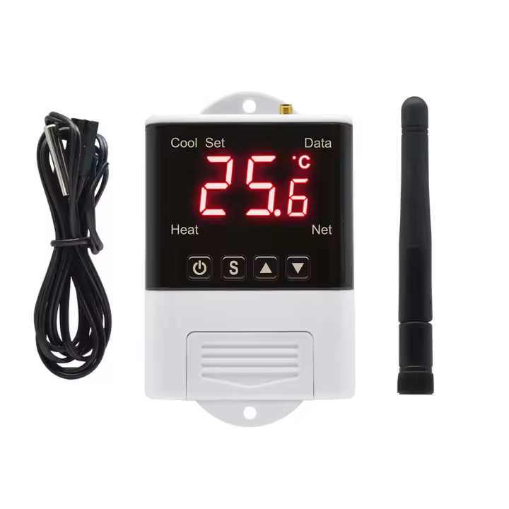 Termostato Digital Wifi DTC1201 Controlador De Temperatura Y Humedad NTC Regulador De Termostato Para Interior AC110V-220V - 1