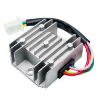 Regulador De Tensión Rectificador De Onda Completa 12V 4 Hilo Para ATV Motocicleta Bicicleta De Tierra Cuatriciclo Adecuado Para La Mayoría De Las Motocicletas Con Carburador - details 3