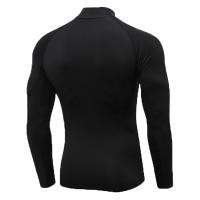 Camiseta De Compresión Para Hombre Fitness Running Con Manga Larga Deporte Rápido Secado Rashguard Top De Entrenamiento Para Gym - details 2