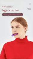 Ejercitador De Cara Y Cuello En V Levantador De Pecho Y Afirmador De Piel Ejercitador De Mentón Portátil Entrenador Facial - details 0