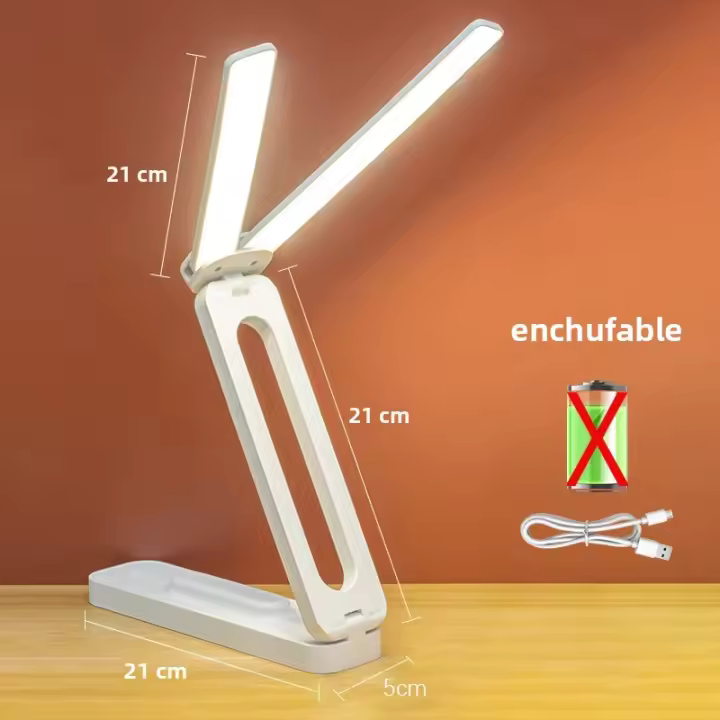 Lámpara De Escritorio Multifuncional Plegable Con Protección Ocular Iluminación LED Para Dormitorio Sala De Estar Estudio - 1