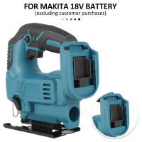 Sierra de Calar inalámbrica, 65mm, 900W 1000-2900rpm, Velocidad Ajustable (1-3), 4 Modos de Corte, Caja Magnética de Hoja, Cortar Madera Metal Plástico, compatible con Makita 18 V baterías (sin batería) - details 2