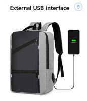 Mochila Impermeable para Hombre, Morral Antirrobo con Luz Trasera, Informal, Bolsa de Viaje, Ordenador Portátil de 15.6 Pulgadas, Accesorio de Negocios - details 4