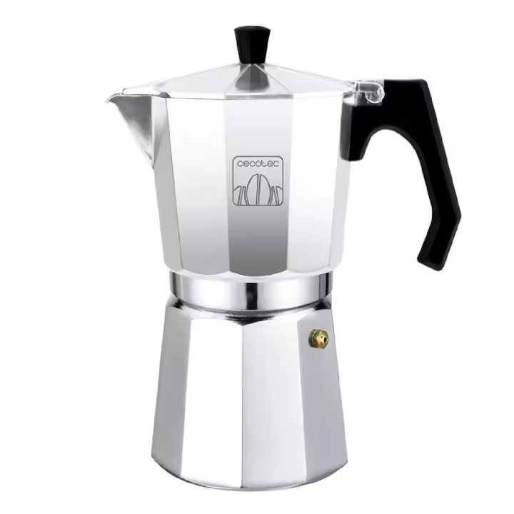 Cecotec Cafetera italiana De Aluminio Cumbia Mokclassic 1200 Shiny - 1