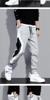 Pantalones De Militar Para Hombre Con Lining De Peluche Estilo Coreano Casual Deporte Otoño Invierno Cargadores Ajustables Al Cinturón - details 6