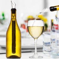 Varita De Enfriamiento Para Botella De Vino Y Cerveza Acero Inoxidable Aerator Stopper Para Bebidas Herramienta De Barra - details 5