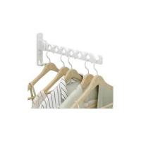 Percha plegable, para Ropa Gancho, percha de aleación de Aluminio, Gancho de pare, ulizado para Colgar ropa en Balcones, Baños, pasilos (Blanco) - details 0