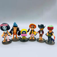 Set De 6 Figuras De Acción Anime One Piece Luffy PVC Modelo Coleccionable Decorativo Juguetes Para Niños Regalo De Cumpleaños - details 4