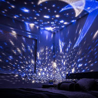 Lámpara De Noche Proyector De Cielo Estrellado Luz Decorativa Para Bebé Rotatoria Galaxia Lámpara De Mesa Decorativa Para Dormitorio - details 2