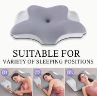 1 Cervical Pillow, Slow Rebound Cool Soft Pillow, Ergonomic Orthopedic Sleep Neck Contour Support Pillow for Side Sleepers, Orthopedic Support, Machine Washable Pillowcase - details 3