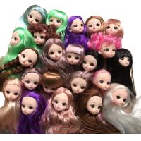 Muñeca De Juguete DIY Con Cabeza De Muñeca De Anime Larga Y Colorida Ojos Estelares Para Niñas Regalo De Vestir Muñeca De 1/6 - details 13