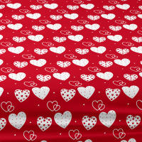 Sábana Ajustada Moderna Y Simple En Color Mate Con Diseño De Corazón Funda De Cama Impresa Para Dormitorio Sin Almohadillas - details 6