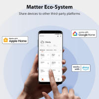 Enchufe Inteligente Matter Wifi 16A Medidor De Energía Control Remoto EU Enchufe Compatible Con Tuya Homekit Echo Alexa Google Home Smartlife - details 14