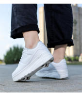 Zapatos De Rollers Para Niños Y Niñas Con Cuatros Ruedas Zapatillas Deportivas Al Aire Libre Para Niños Y Niñas a Prueba De Agua Transpirables De Cuero - details 30