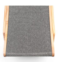 Tablero De Rasguñar Para Gatos Con Marco De Madera 3 En 1 Sillón De Descanso Antirraspado Juguete Para Uñas Sofá Para Gatos - details 7